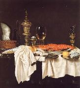 Willem Claesz Heda Still life with a Lobster oil painting picture wholesale